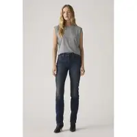 Levi's 724 High Rise Straight Jeans Blue Größe: W26L30 | Jeans Outlet | Damen | Blau