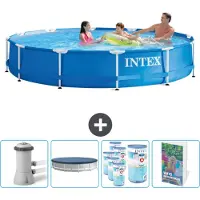 Intex Frame Pool Rund - 366x76 cm - 5-teilig SCB127