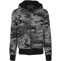 Urban Classics - Winter Zip Jacke dark camo - M