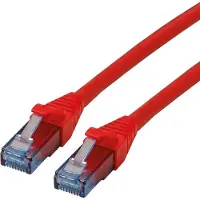 Roline Patchkabel Cat.6A UTP, Component Level, LSOH, rot, 15 m