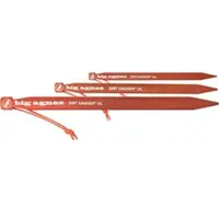 Big Agnes Dirt Dagger UL 6.75” Tent Stake: Bulk Pack of 30 orange
