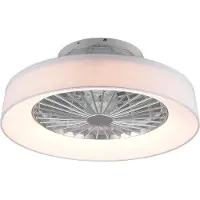 TRIO LED-Deckenventilator Farsund 47cm weiß