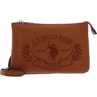 U.S. POLO ASSN. Umhängetasche Hailey Flat Crossbody Bag Tan braun