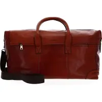 Saddler Reisetasche Umhängetasche Metz Weekend Bag Midbrown braun