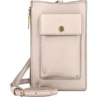 Fossil Handytasche Umhängetasche Rio Phone Crossbody Grey Stone grau