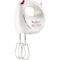 Moulinex Easy Max HM2501B1, Handmixer, Weiß, Schlagen, Mixen, Leiter, 200 W, AC