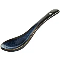 Gastronoble Olympia Luna Mitternachtsblaue Suppenlöffel (12er-Pack)