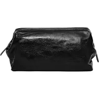Fossil Travel Kulturbeutel Leder 27 cm