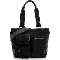 Suri Frey Schultertasche Umhängetasche SFY Batty City Shopper Black schwarz