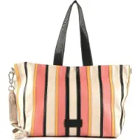 Fredsbruder Rios Shopper Tasche Leder 45 cm FredsBruder Coral/mix