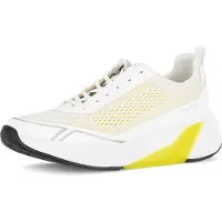 Gabor ROLLINGSOFT Damenschuhe - bequeme Schnür- Halbschuhe weiß NEU