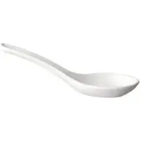 Assheuer & Pott APS "FRIENDLY" Fingerfoodlöffel, Kunststoff, Breite: 4,5 cm 79010 , 1 Packung = 12 Löffel, Maße (L x H): 13,5 x 4,5 cm, Farbe: weiß
