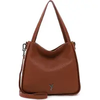 Suri Frey Schultertasche Umhängetasche Gitty Shopper Darkcognac hellbraun