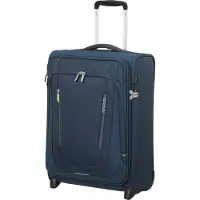 American Tourister Trolley Wanderlite Upright TSA Dark Navy dunkelblau 55cm