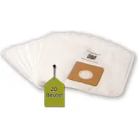 EVendix Staubsaugerbeutel, 20 Stk + 2 Mikro-Filter passend für Bomann BS 9019 CB N