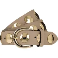 B.belt Luna Gold Leather Belt