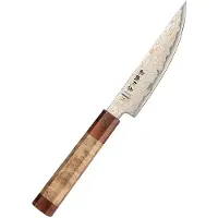 HEZHEN - Koper Damast-Steakmesser (X05C Serie) - 14 cm - 80 Gramm