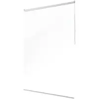 KS Handel 24 Basic Duschrollo 60x240 cm breit Modell transparent Duschvorhang