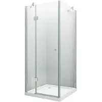 Glasdeals Duschkabine NOVUM 90 x 90 x 170 cm ohne Duschtasse