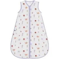 Emma & noah Sommerschlafsack Musselin 0.5 TOG, blau, 70