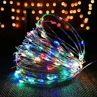 ROSNEK 20M 200LED USB Kupferdraht Micro Bunt Lichterkette mit Fernbedienung Wasserdicht Innen Weihnachten Party Deko