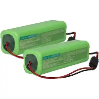 VHBW 2x Akku Ersatz für Futaba NT8S700B, NT8S600B, 2608B-33J für Fernbedienung Remote Control (2000 mAh, 9,6 V, NiMH)