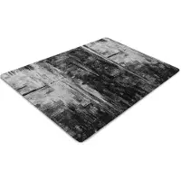 Decormat Stuhlunterlage Bürostuhlunterlage 120 cm x 90 cm Bodenmatte Bürostuhlunterlage - Tropische Blume
