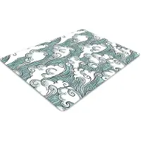 Decormat Stuhlunterlage Bürostuhlunterlage 120 cm x 90 cm Bodenmatte Bürostuhlunterlage - Windiger Himmel