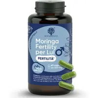 RedMoringa Kinderwunsch Mann Kapseln – L-Carnitin, Lycopin, Selen, Zink & Bio Moringa 60 1 St