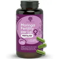 RedMoringa Kinderwunsch Frau Kapseln – Resveratrol, Folsäure, Vitamine & Bio Moringa 60 1 St