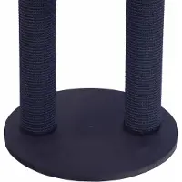 Aktiv Kat - Kratzbaum Bodenpodest rund Ø 60 cm - Schwarz