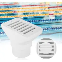 Fokelyi Kunststoff-Schwimmbecken-Überlauf-Auslass-Ablauf-Pool-Ablass-Zubehör