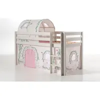 Vipack Pino Spielbett Kiefer Textilset Baumwolle