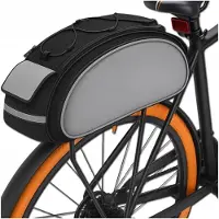 Memflow Fahrradtasche Gepäckträger 13L Wasserdicht Fahrradtasche Mit Schultergurt Gepäckträgertasche Touring Tasche