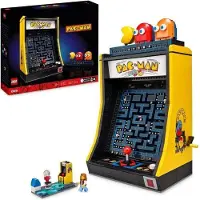 LEGO Icons PAC-MAN Arcade Spielautomat 10323, Modellbausatz für Erwachsene, Konstruierbare Spielmaschine mit Figuren