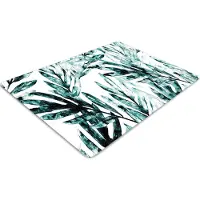 Decormat Stuhlunterlage Bürostuhlunterlage 120 cm x 90 cm Bodenmatte Bürostuhlunterlage - Tropische Palme