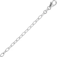 Trendor 21666 Verlängerungskette 925 Silber Rhodiniert Weitanker 7 cm