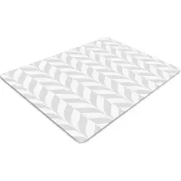 Decormat Stuhlunterlage Bürostuhlunterlage 120 cm x 90 cm Bodenmatte Bürostuhlunterlage - Geometrischer Vektor