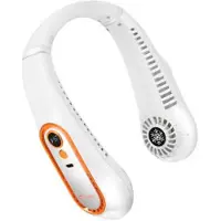 Ruhhy 27414 Tragbarer Mini-Halsventilator, USB, weiß