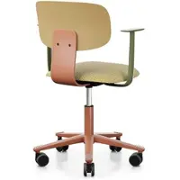 HÅG Tion 2140 Bürostuhl Harvest mit Armlehnen - Sitz Stoff Sisu 405 - Rückenschale Kunststoff