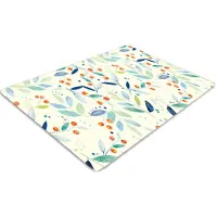 Decormat Stuhlunterlage Bürostuhlunterlage 120 cm x 90 cm Bodenmatte Bürostuhlunterlage - Berg Asche
