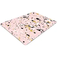 Decormat Stuhlunterlage Bürostuhlunterlage 120 cm x 90 cm Bodenmatte Bürostuhlunterlage - Lackierte Flecken