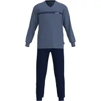 Tom Tailor Schlafanzug "Pyjama Pyjama lang V-Neck"
