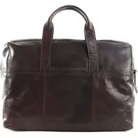 Saddler Reisetasche Umhängetasche Leo Weekend Bag Dark Brown braun