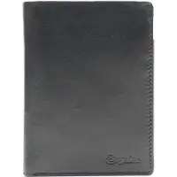 Esquire Geldbörse New Silk Wallet High with Flap Black schwarz