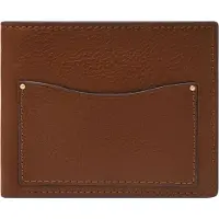 Fossil Geldbörse Anderson Large Coin Pocket Bifold Medium Brown braun