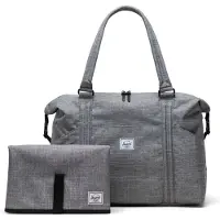 Herschel Wickeltasche Strand Duffle Raven Crosshatch
