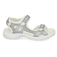 Ecco Sandalen Damen Offroad Silver-Schuhgröße 39
