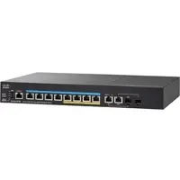 Cisco Small Business SG350X-8PMD, Managed, L2+/L3, 2.5G Ethernet (100/1000/2500), Power over Ethernet (PoE), Rack-Einbau, 1U