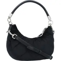 Replay Umhängetasche Schultertasche Hobo Bag Black schwarz